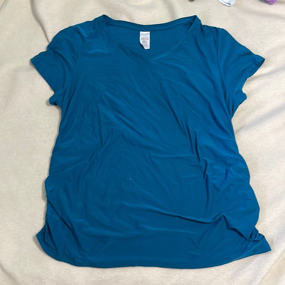 Teal maternity T-shirt XL